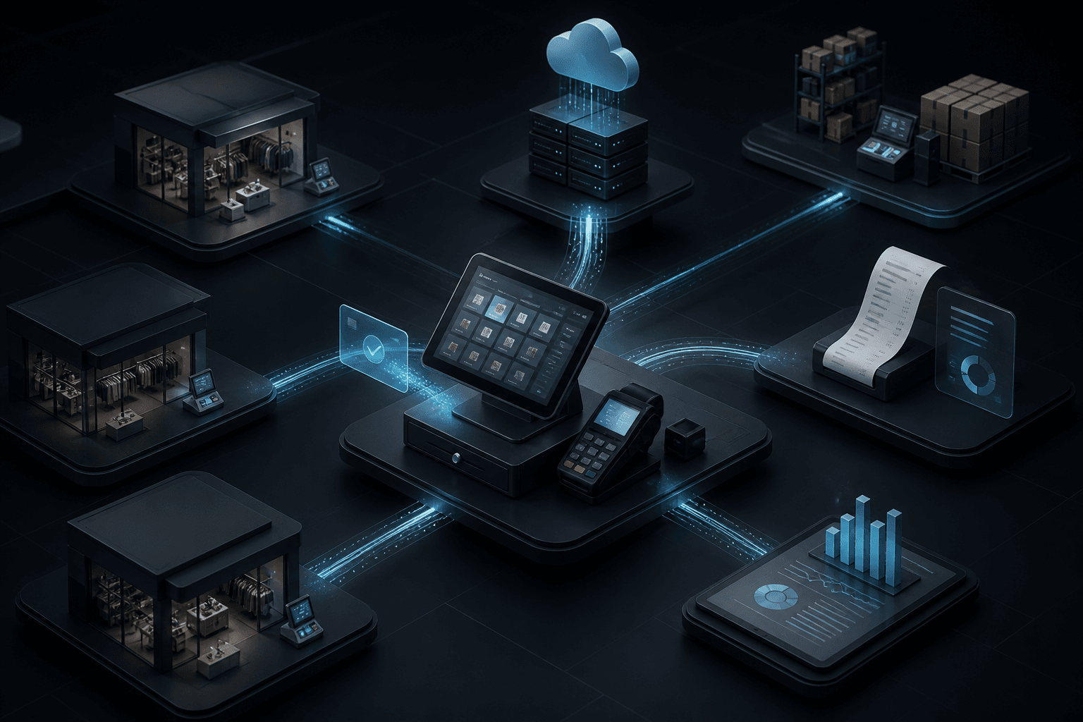 POS software development systems visualization