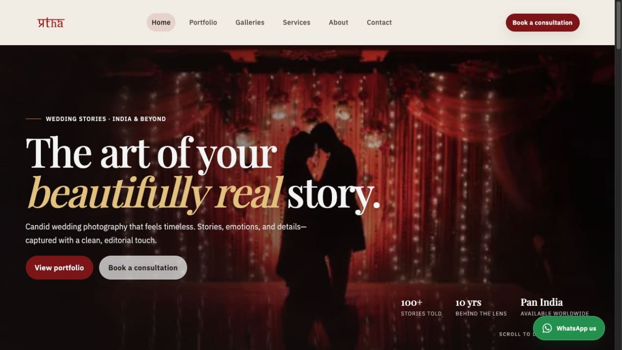 Weddings Pratha project